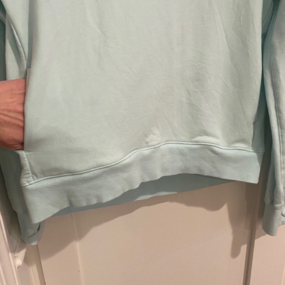 All in Motion Light Green Women's Crew Neck Sweatshirt - Picture 2 of 5